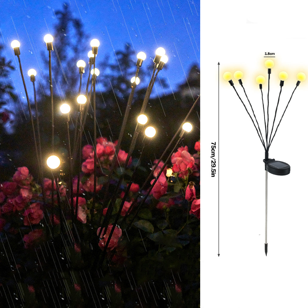 Simulation Firefly Solar Light Outdoor Garden Decoration Lawn Landscape Lamp Xmas Decor Solar LED Lights Outdoor Garden Lights